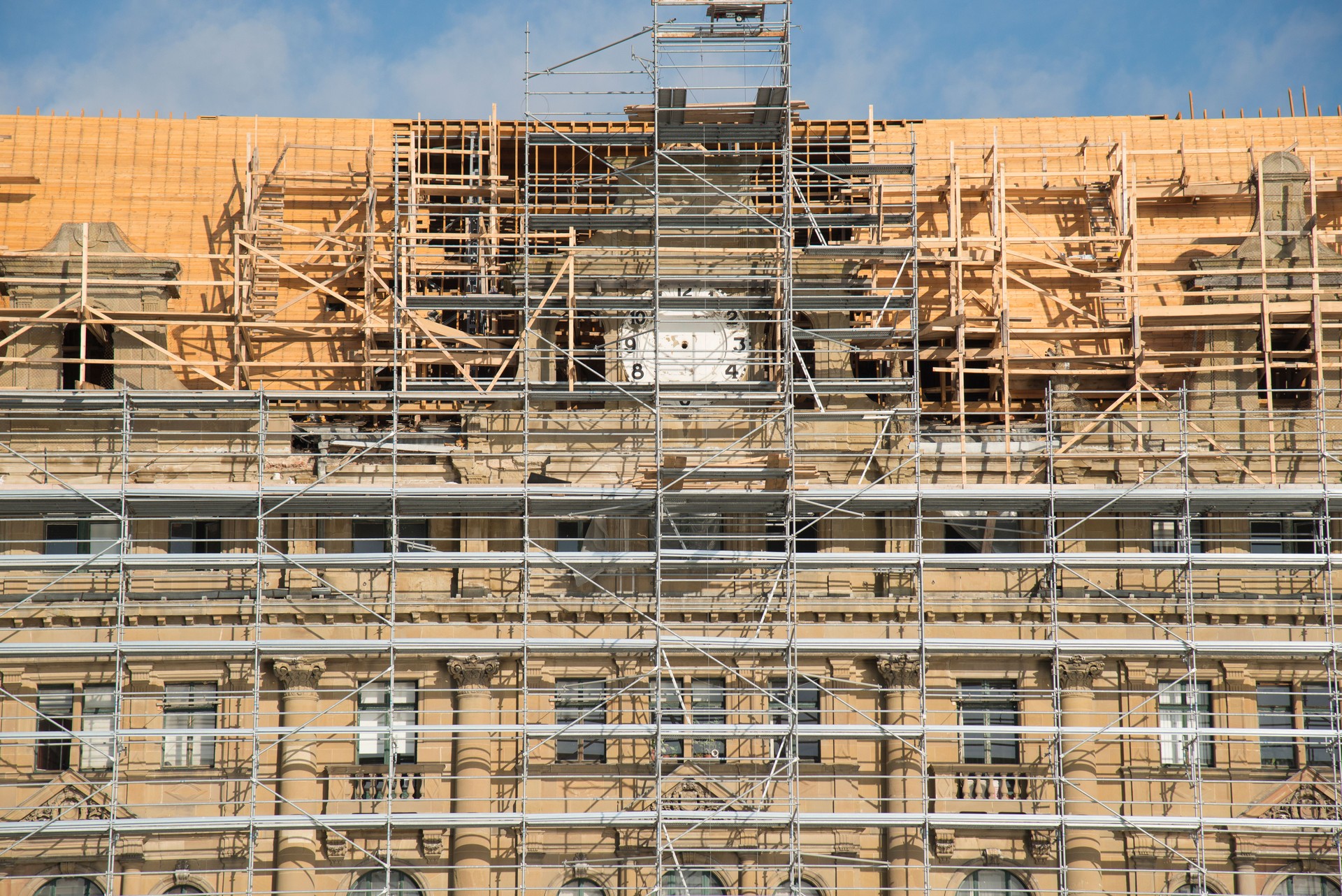 Construction restoration building